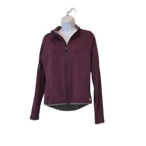 Pearl Izumi Cycling Jersey Sz L Purple Gray